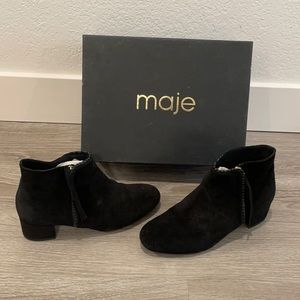 Maje Ankle Booties